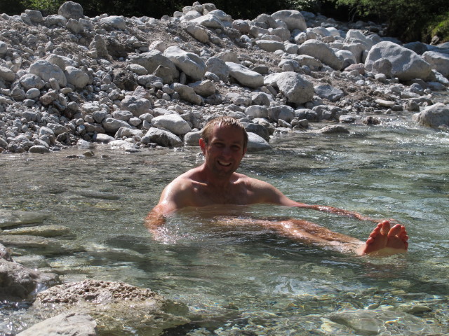 Ich im Fischbach (16. Juni)