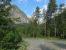 Torrener Bach zwischen Gasthof Bärenhütte und Zusammenfluss Höllbäche/Fischbach (15. Juni)