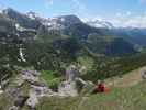 Torrener Joch vom Pfaffenkegel aus (16. Juni)