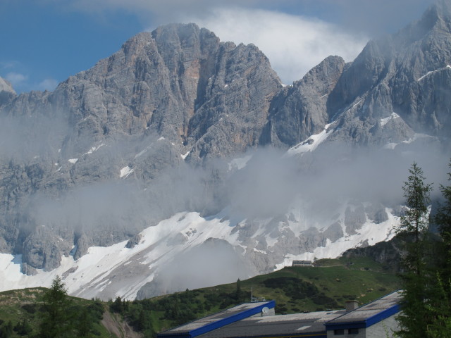 Hoher Dachstein vom Hotel T&uuml;rlwandh&uuml;tte aus (21. Juni)
