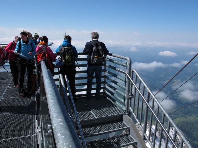 Skywalk am Hunerkogel, 2.687 m (21. Juni)