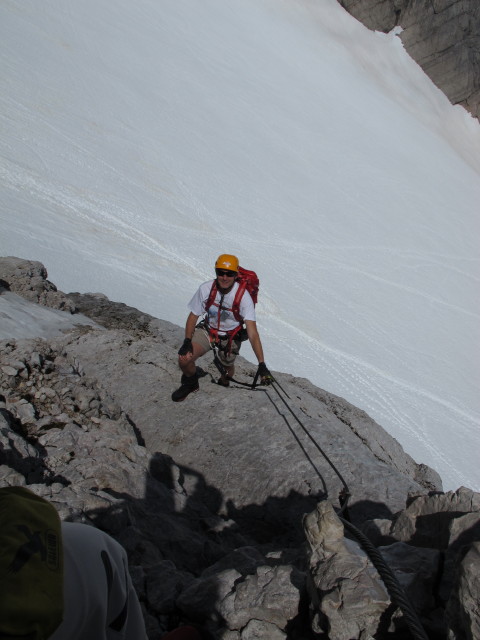 Schulter-Klettersteig: Ich (21. Juni)