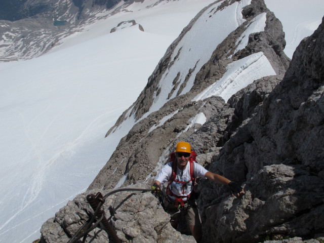 Schulter-Klettersteig: Ich (21. Juni)