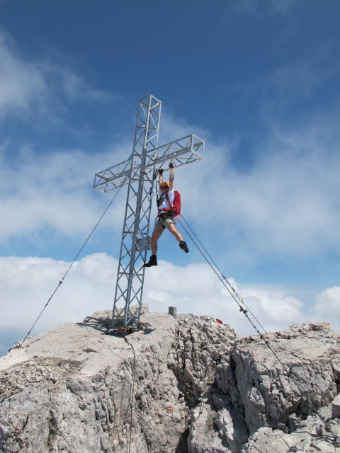 Ich am Hohen Dachstein, 2.995 m (21. Juni)