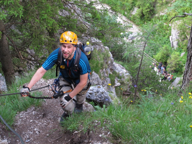 Hias-Klettersteig: Ralf (22. Juni)