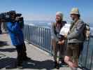 ?, Manuela und ? am Skywalk, 2.687 m (21. Juni)