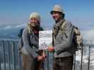 Manuela und ? am Skywalk, 2.687 m (21. Juni)