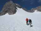 Hans und Marlies am Hallstätter Gletscher (21. Juni)