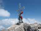 Ich und Ralf am Hohen Dachstein, 2.995 m (21. Juni)