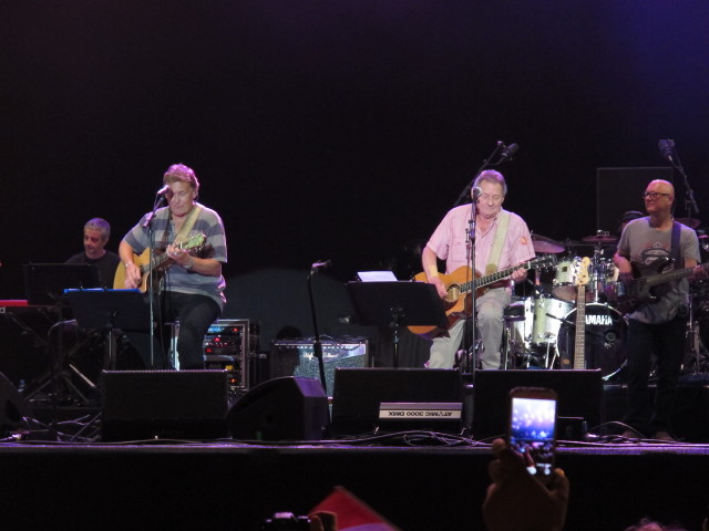 Rainhard Fendrich und Wolfgang Ambros auf der Wien Energie / Radio Wien Fest-B&uuml;hne (22. Juni)