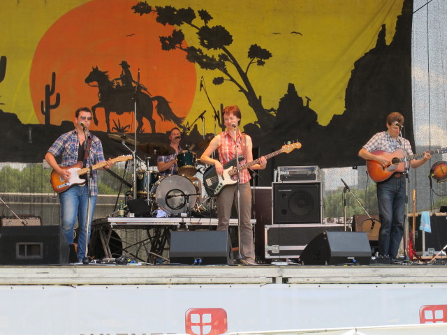 New West auf der Wiener St&auml;dtische Versicherung/Country & Western-B&uuml;hne (23. Juni)