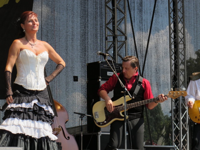 Wicked Wildcats auf der Wiener St&auml;dtische Versicherung/Country & Western-B&uuml;hne (23. Juni)