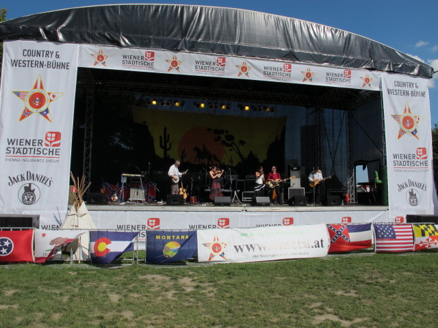 Wicked Wildcats auf der Wiener St&auml;dtische Versicherung/Country & Western-B&uuml;hne (23. Juni)