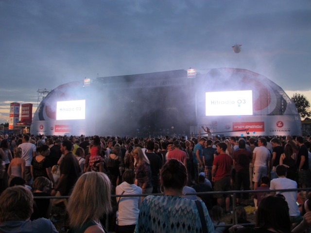 Hurts auf der Wien Energie / Hitradio &Ouml;3 Fest-B&uuml;hne (23. Juni)