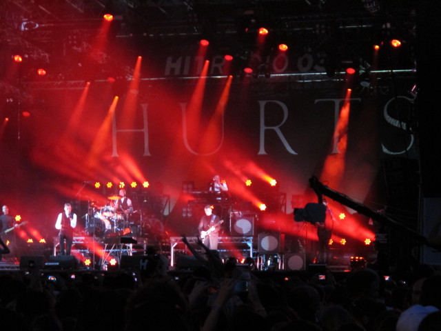 Hurts auf der Wien Energie / Hitradio &Ouml;3 Fest-B&uuml;hne (23. Juni)
