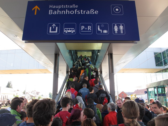 Bahnhof Zeltweg, 670 m