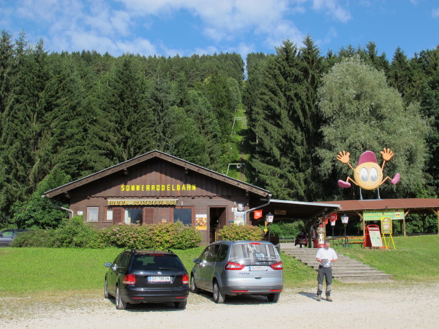 Erich bei der Talstation