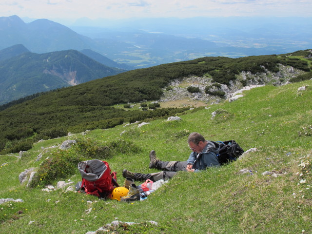 Erich auf der Feistritzer Spitze, 2.113 m