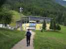 Erich bei der Talstation der Petzen-Kabinenbahn, 658 m