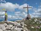 Erich und ich auf der Feistritzer Spitze, 2.113 m