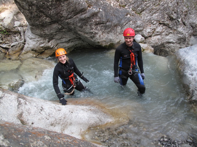 Sabrina und Werner im Frauenbach