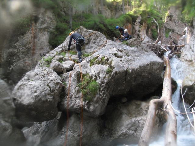 Sabrina, Christian und Josef im Frauenbach