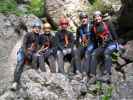 Christian, Sabrina, Werner, Andreas und Ariane im zweiten Einstieg