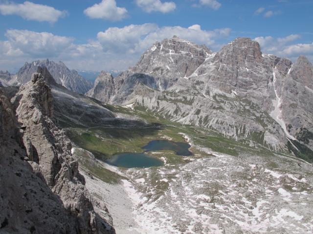 Bödenseen vom Innerkofler-De-Luca-Klettersteig aus