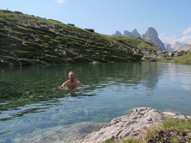 Ich im Rienz-Ursprung, 2.245 m