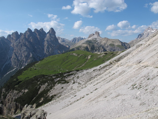 von der Forcella Col di Mezzo Richtung Norden