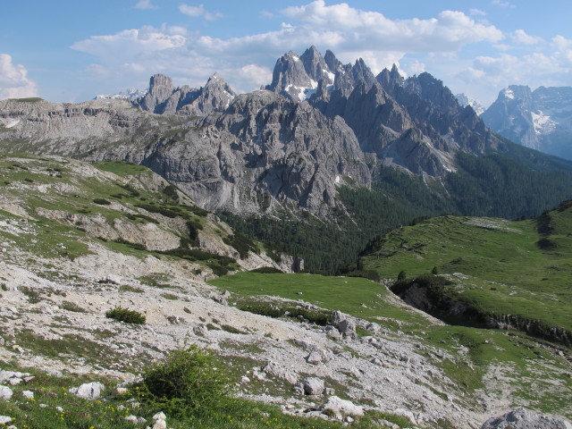 von der Forcella Col di Mezzo Richtung Süden