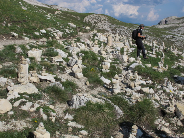 neben Weg 105 zwischen Forcella Col di Mezzo und Rifugio Auronzo