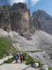 Weg 101 zwischen Rifugio Auronzo und Cappella degli Alpini