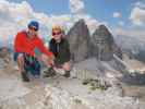 Christian und Sabrina am Paternkofel, 2.744 m