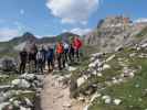 Werner, Hannelore, Helmut, Diana, Erich, Klaus, Sabrina, Ronald, Ulrike, Christian und Reinhard auf Weg 105 zwischen Weg 101 und Rienzboden