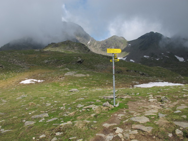 Weg 913 bei den Neualplseen (13. Juli)