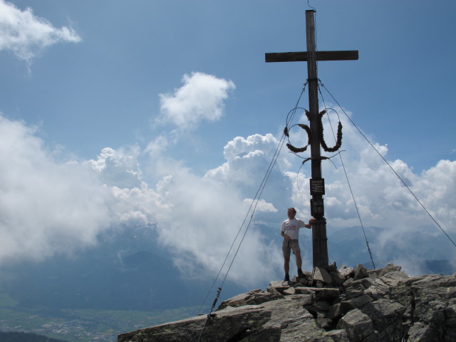 Ich am Vorgipfel der Schleinitz (13. Juli)