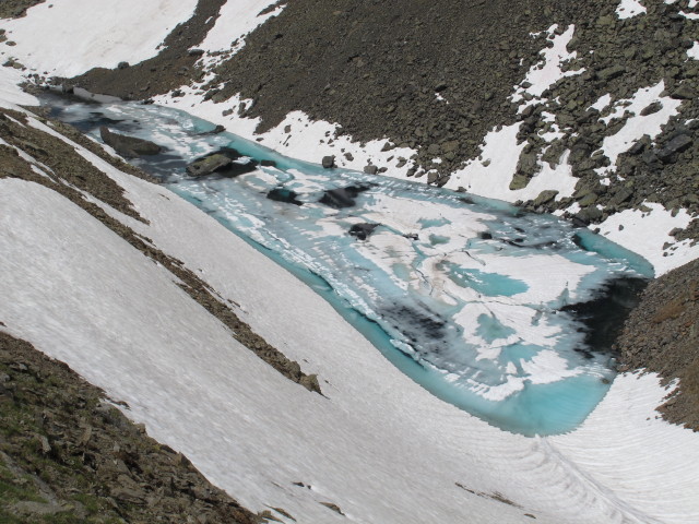 Kleinsäblsee, 2.589 m (13. Juli)