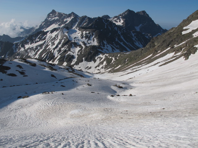 Weg 912 zwischen Abzweigung zum Hochschober und Schobertörl (14. Juli)