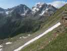 Leibnitzer Rotspitzen und Hochschober vom Nasensteig aus (13. Juli)