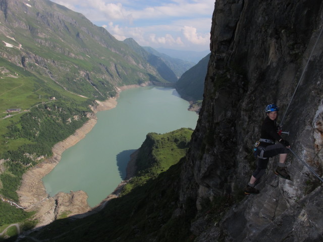 Klettersteigarena Höhenburg: Irene am Klettersteig 'Mooser-Mandl' (20. Juli)