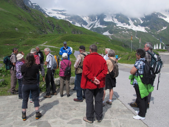 bei der Mooserboden-Sperre, 2.040 m (20. Juli)