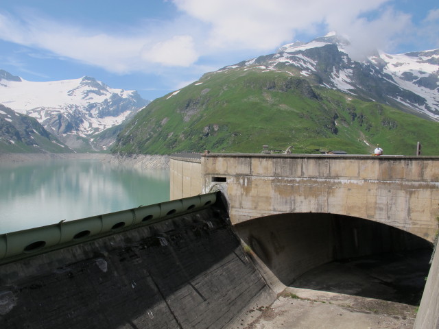 Mooserboden-Sperre, 2.040 m (20. Juli)