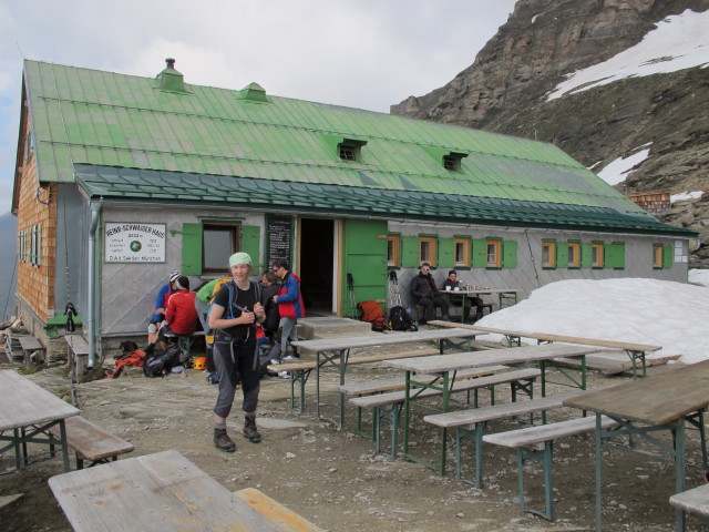 Irene beim Heinrich-Schwaiger-Haus, 2.802 m (20. Juli)