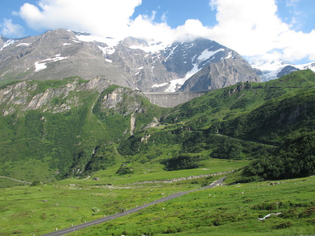 von Weg 726 Richtung Südosten (21. Juli)