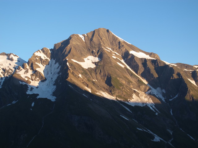 Kitzsteinhorn vom Max-Hirschl-Weg aus (22. Juli)