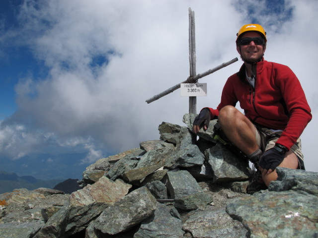 Ich am Hohen Tenn, 3.368 m (22. Juli)