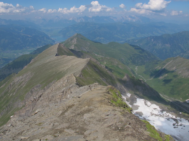 Gleiwitzer Höhenweg zwischen Kempsenkopf und Oberer Jägerscharte (22. Juli)