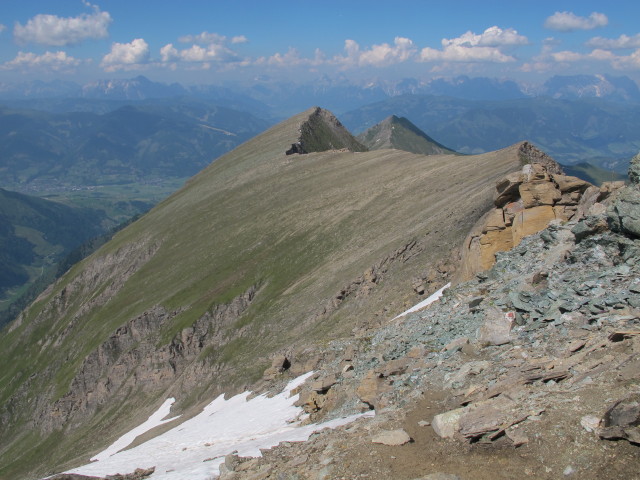 Gleiwitzer Höhenweg zwischen Kempsenkopf und Oberer Jägerscharte (22. Juli)