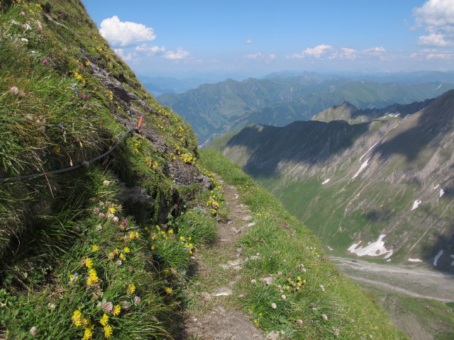 Gleiwitzer Höhenweg am Spitzbrett (22. Juli)